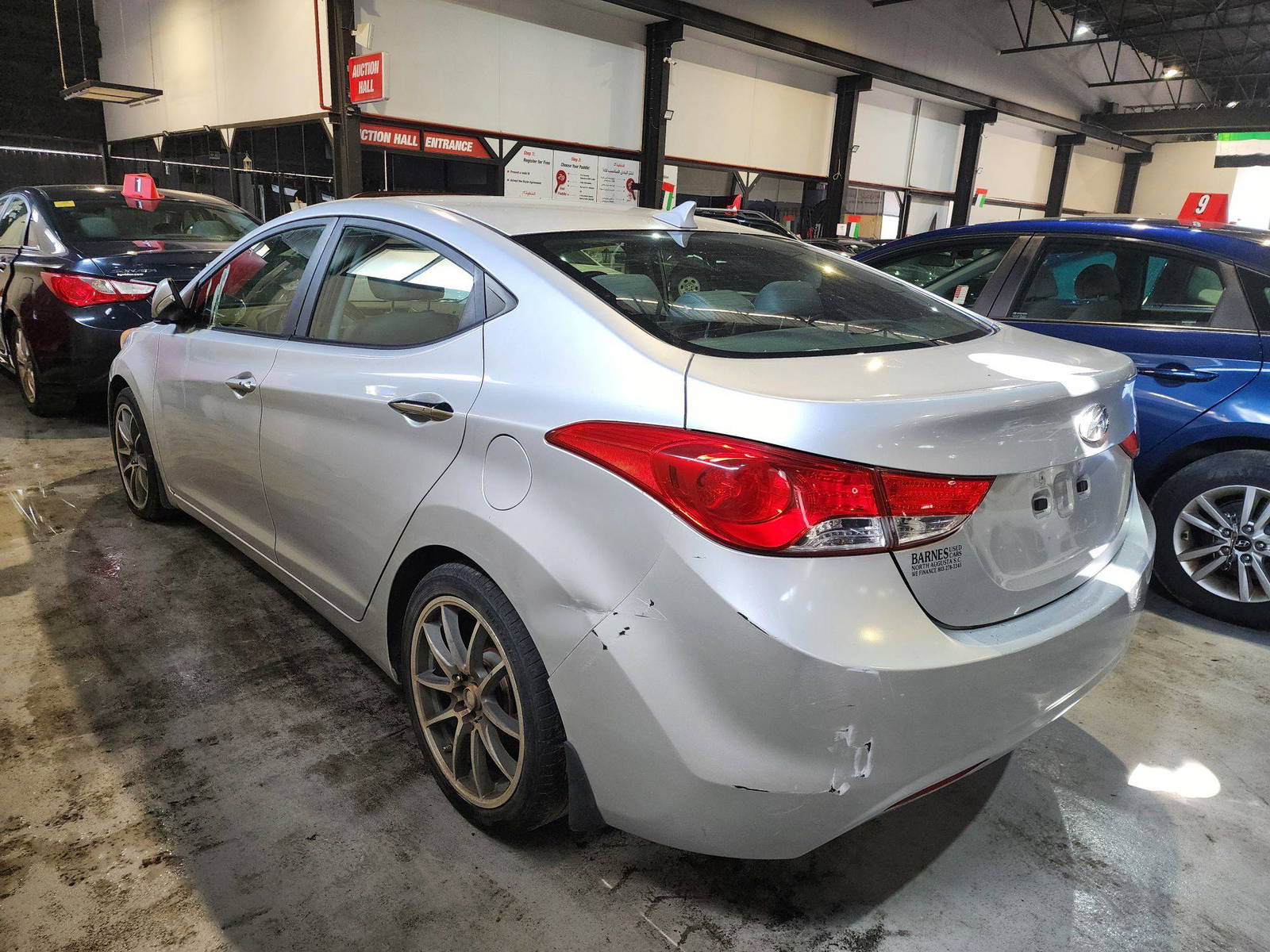 2012 HYUNDAI ELANTRA — 155578 Miles — Lot 418623 — Al Quoz - Marhaba Auctions Used Cars - Image 4