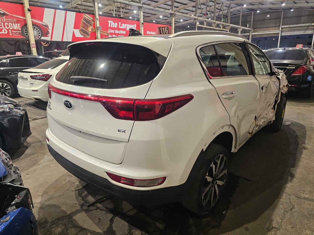 2017 KIA SPORTAGE — 112321 Miles — Lot H7161381 — Main - Marhaba Auctions Used Cars - Image 4