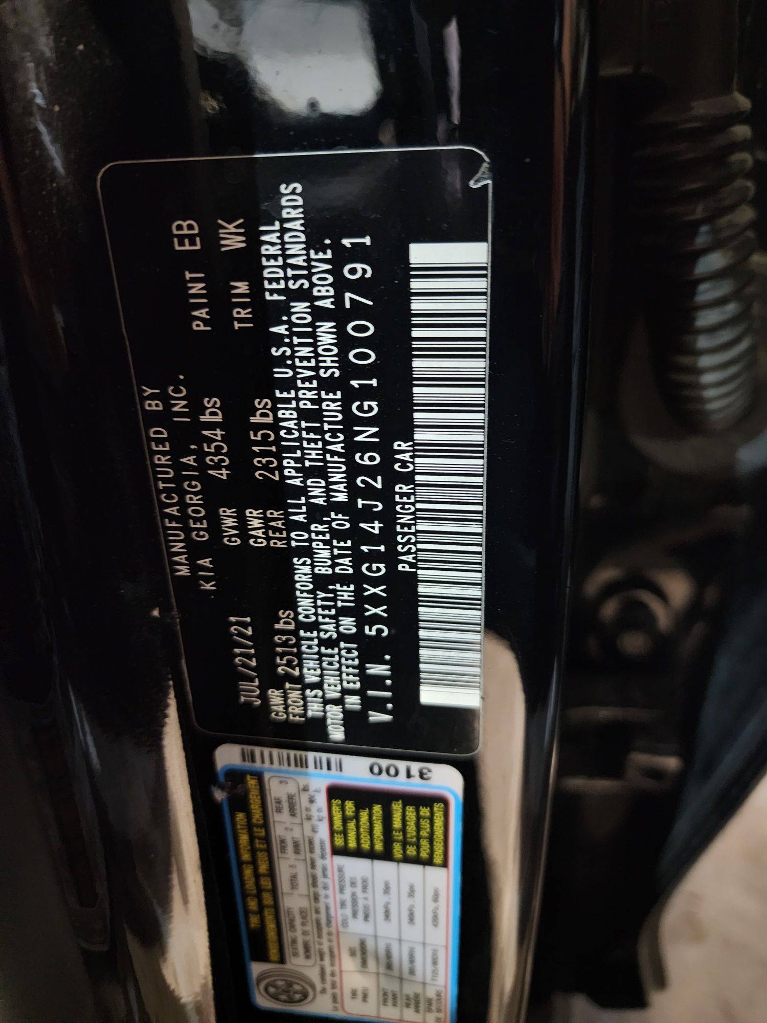 KIA K5 2022 - Marhaba Auction Used Cars - Image 10