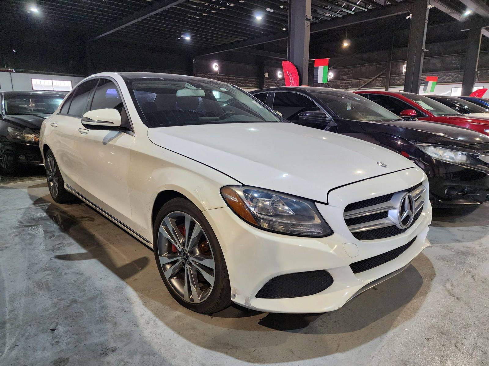 2017 MERCEDES BENZ C300 — 178680 Miles — Lot 69074184 — Al Quoz - Marhaba Auctions Used Cars - Image 3
