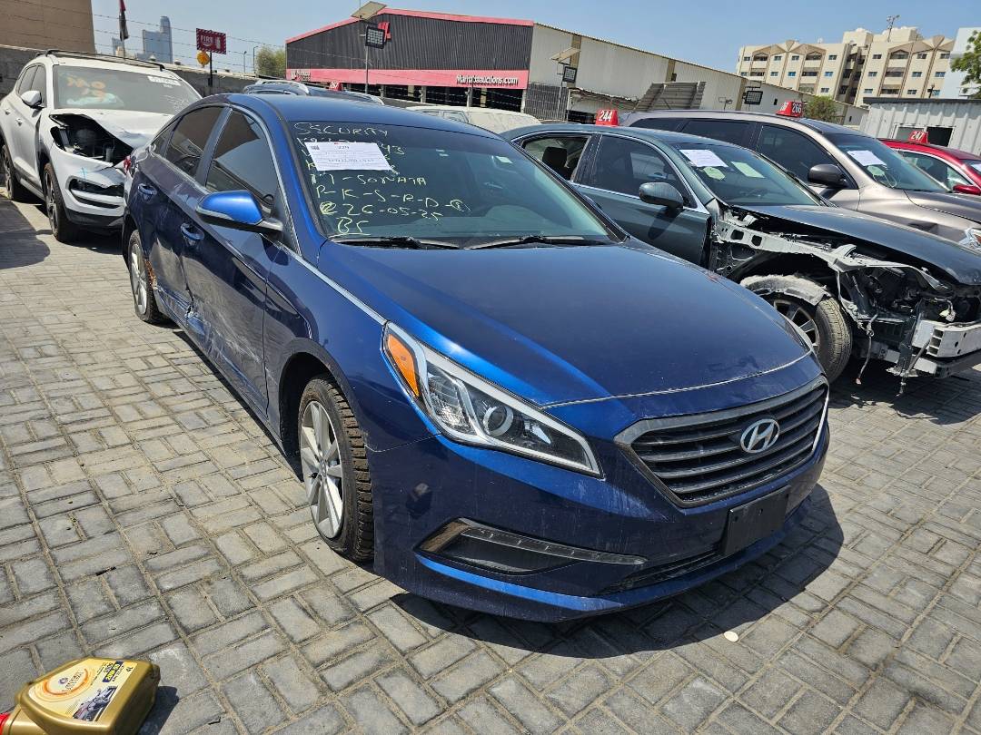 2017 HYUNDAI SONATA — 213618 KM — Lot 12324843 — Main - Marhaba Auctions Used Cars - Image 3