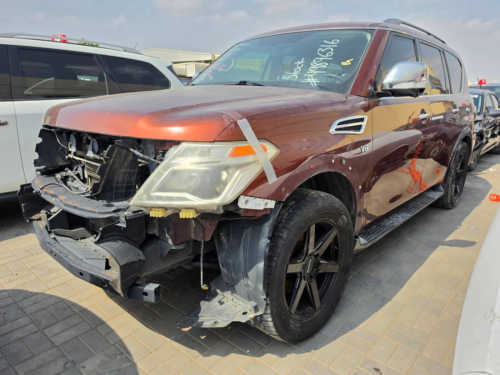 2018 NISSAN ARMADA — 201093 Miles — Lot 44896316 - Marhaba Auctions Used Cars - Image 3