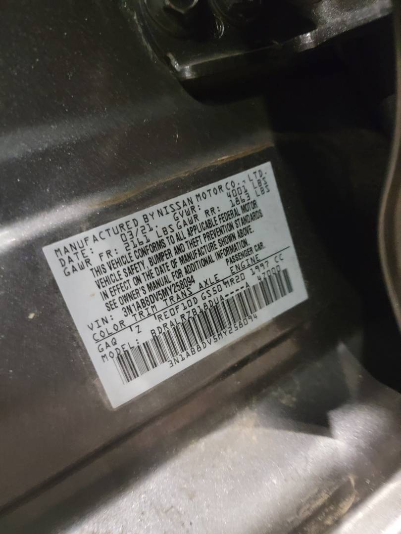 2021 NISSAN SENTRA — 32658 Miles — Lot Y258094 — Main - Marhaba Auctions Used Cars - Image 10
