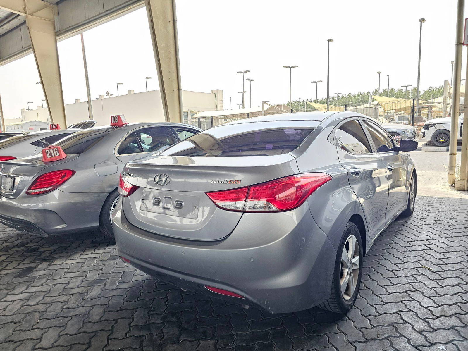 2011 HYUNDAI AVANTE — 112806 KM — Lot 11719 — Souq - Marhaba Auctions Used Cars - Image 3