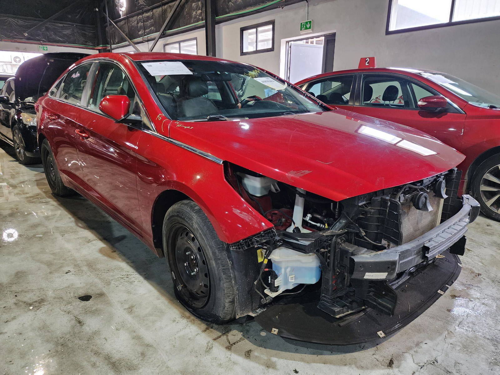 2017 HYUNDAI SONATA — 145614 Miles — Lot 445457 — Al Quoz - Marhaba Auctions Used Cars - Image 5