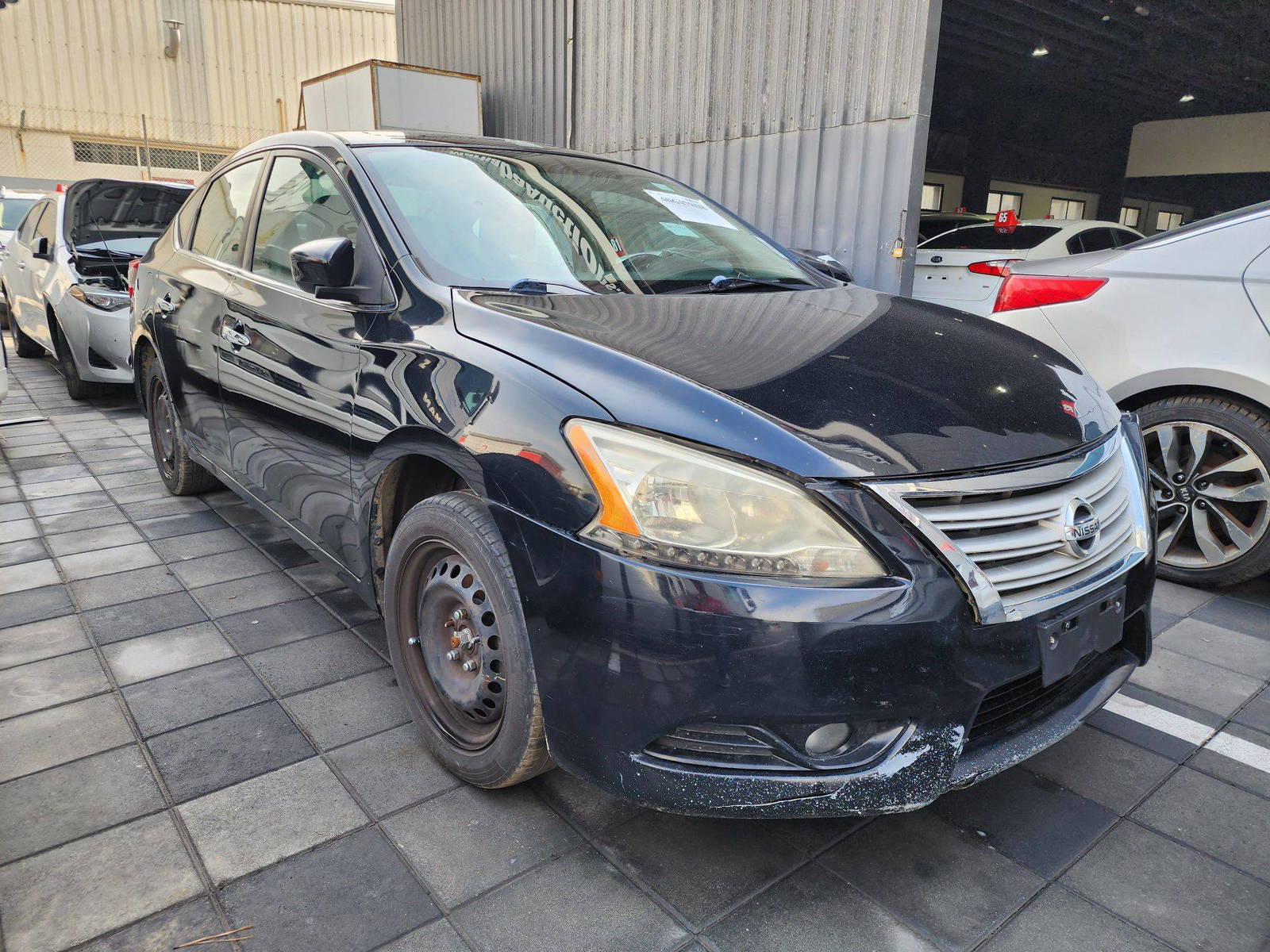 2013 NISSAN SENTRA — 161082 Miles — Lot 668193 — Al Quoz - Marhaba Auctions Used Cars - Image 3