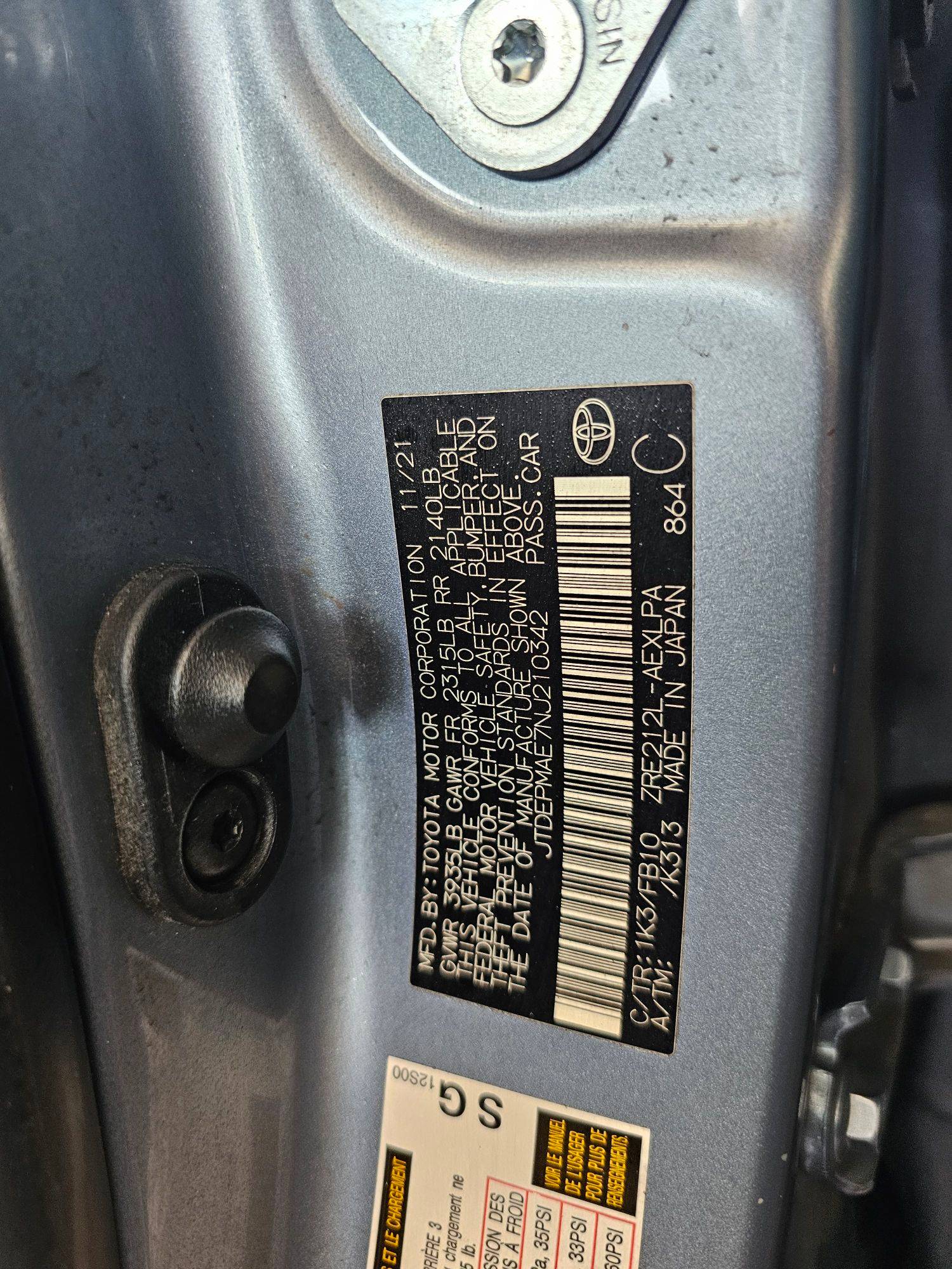 TOYOTA COROLLA 2022 - Marhaba Auction Used Cars - Image 9