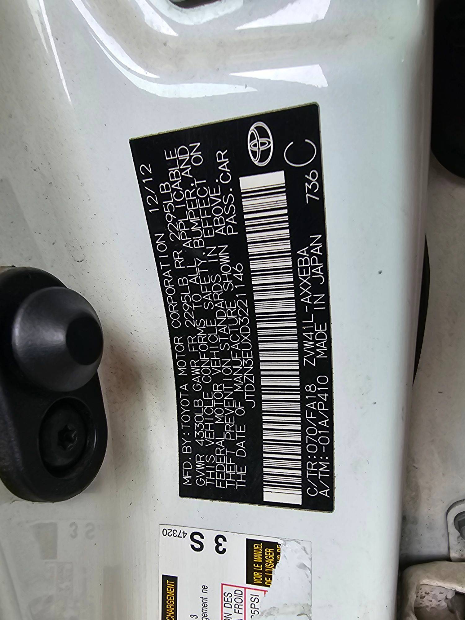 TOYOTA PRIUS V 2013 - Marhaba Auction Used Cars - Image 9