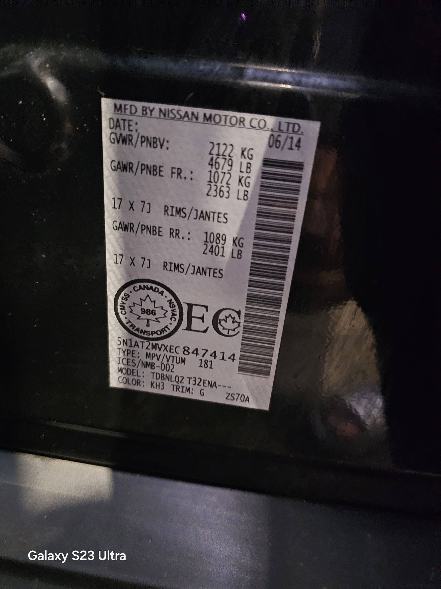 NISSAN ROGUE 2014 - Marhaba Auction Used Cars - Image 10