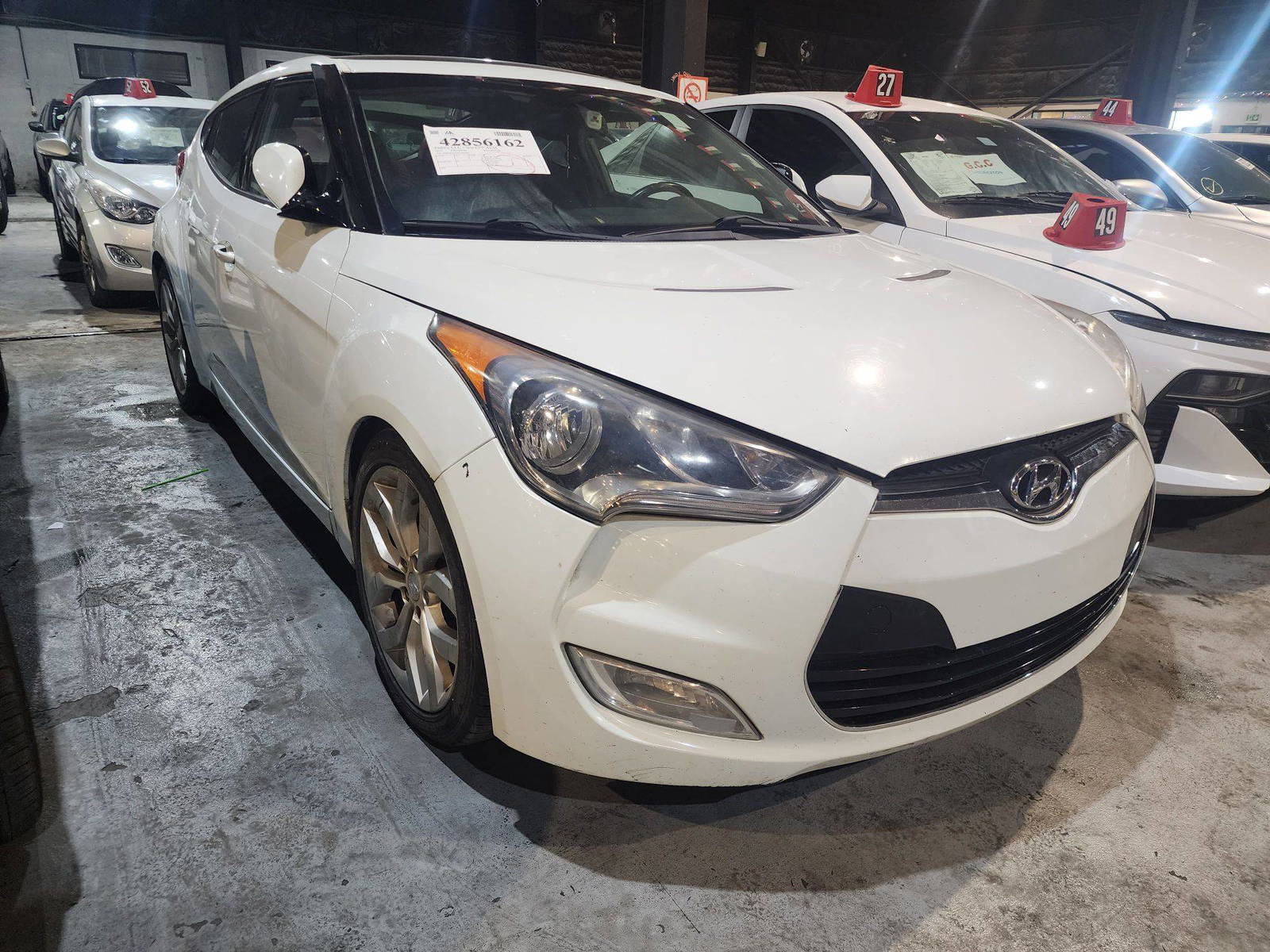 2012 HYUNDAI VELOSTER — 198925 Miles — Lot 055283 — Al Quoz - Marhaba Auctions Used Cars - Image 4