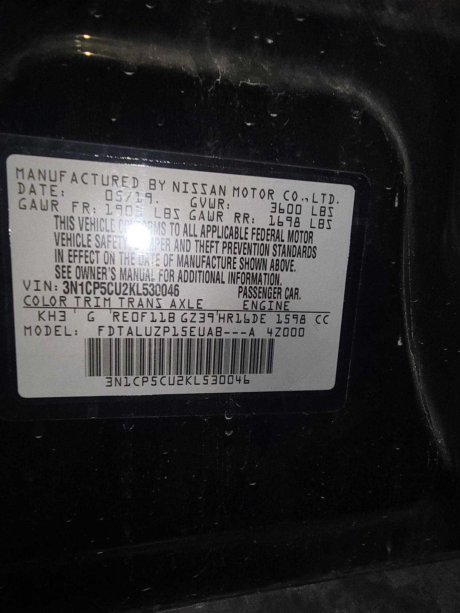 NISSAN KICKS 2019 - Marhaba Auction Used Cars - Image 10