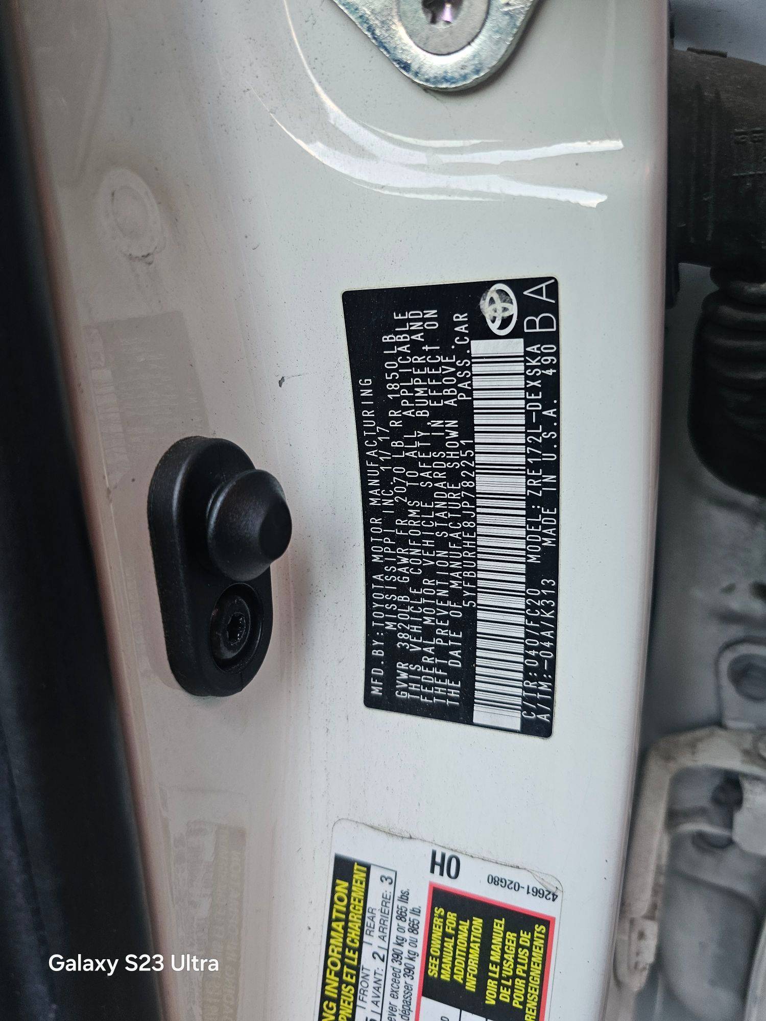 TOYOTA COROLLA 2018 - Marhaba Auction Used Cars - Image 9