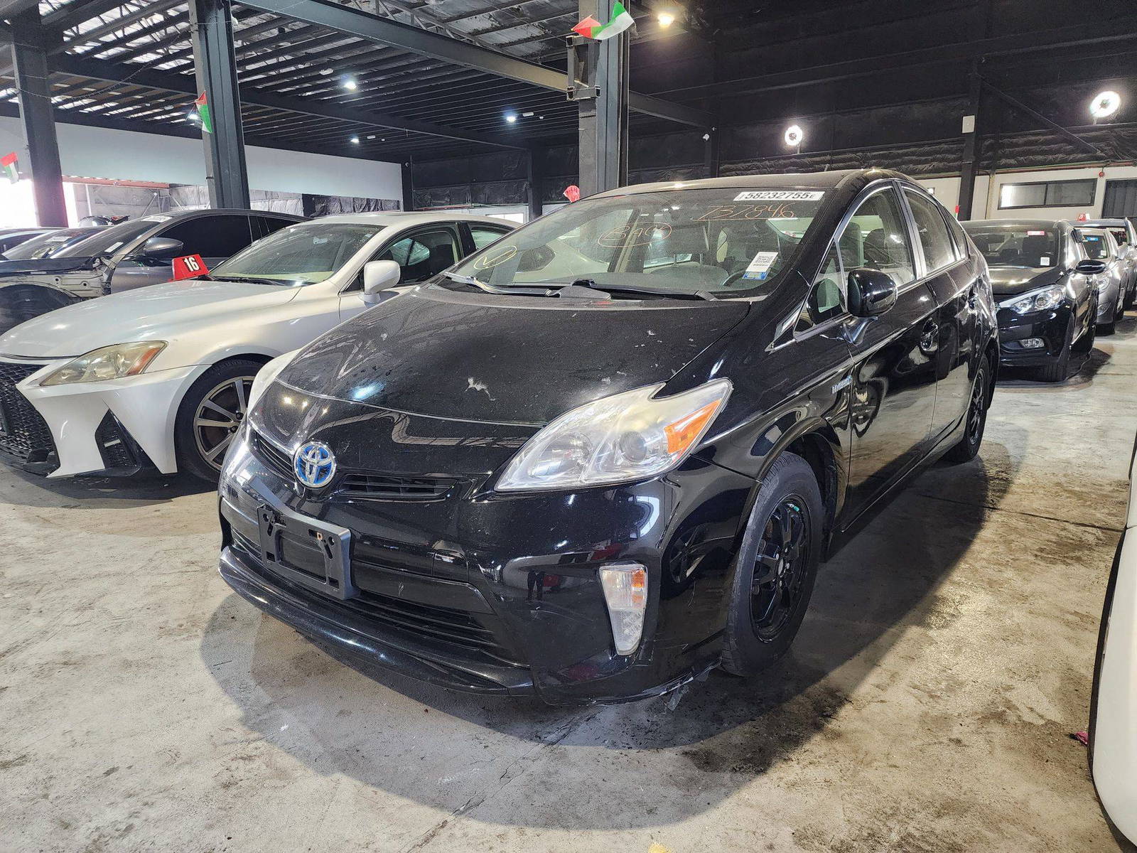 2014 TOYOTA PRIUS — 177126 Miles — Lot 1737846 — Al Quoz - Marhaba Auctions Used Cars - Image 6