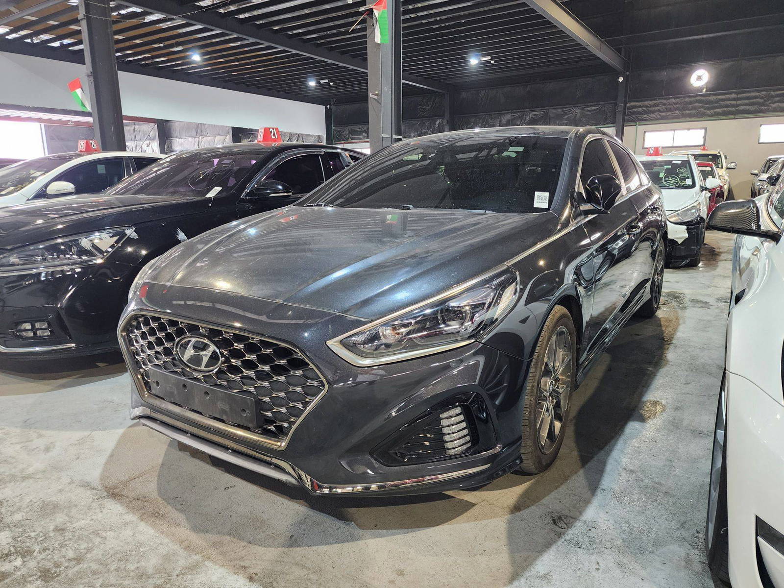 2018 HYUNDAI SONATA — 244695 KM — Lot 348610 — Al Quoz - Marhaba Auctions Used Cars - Image 3