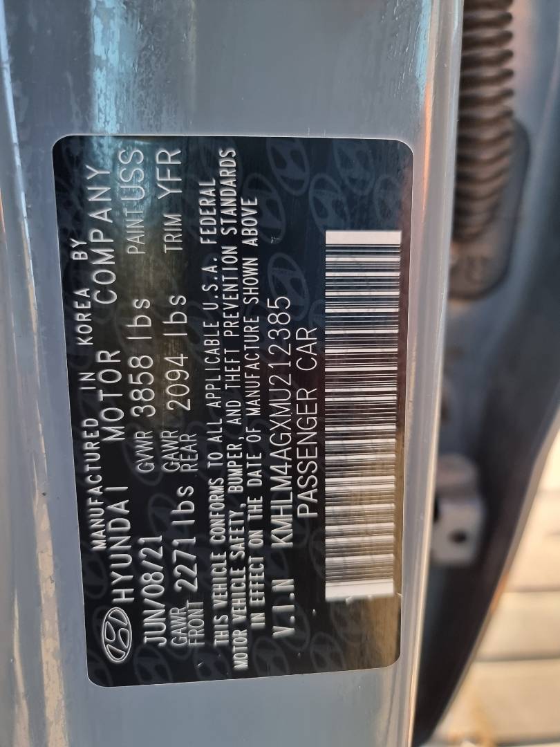 2021 HYUNDAI ELANTRA — 53372 Miles — Lot GXMU212385 — Ind. 12 - Marhaba Auctions Used Cars - Image 9