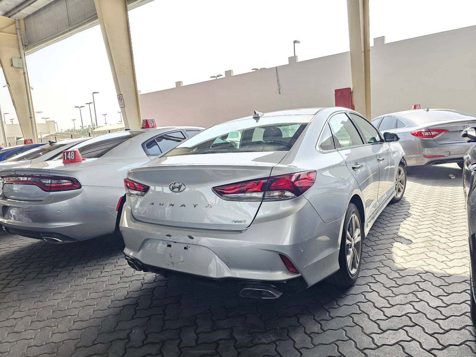 2018 HYUNDAI SONATA — 97671 Miles — Lot 215487 — Main - Marhaba Auctions Used Cars - Image 3