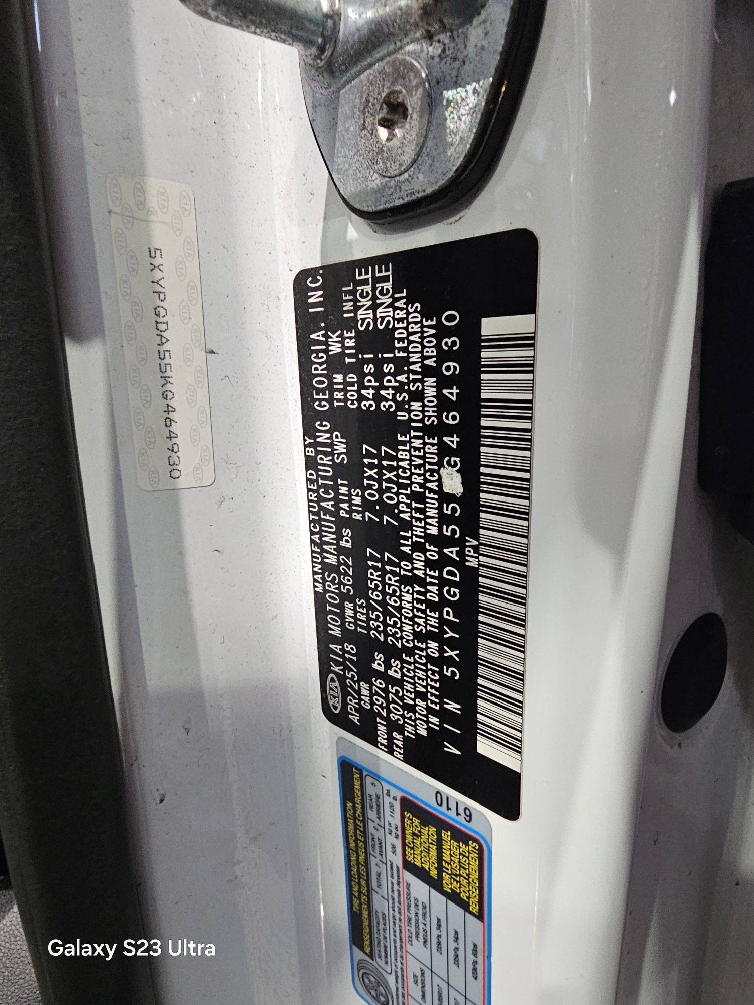 KIA SORENTO 2019 - Marhaba Auction Used Cars - Image 9