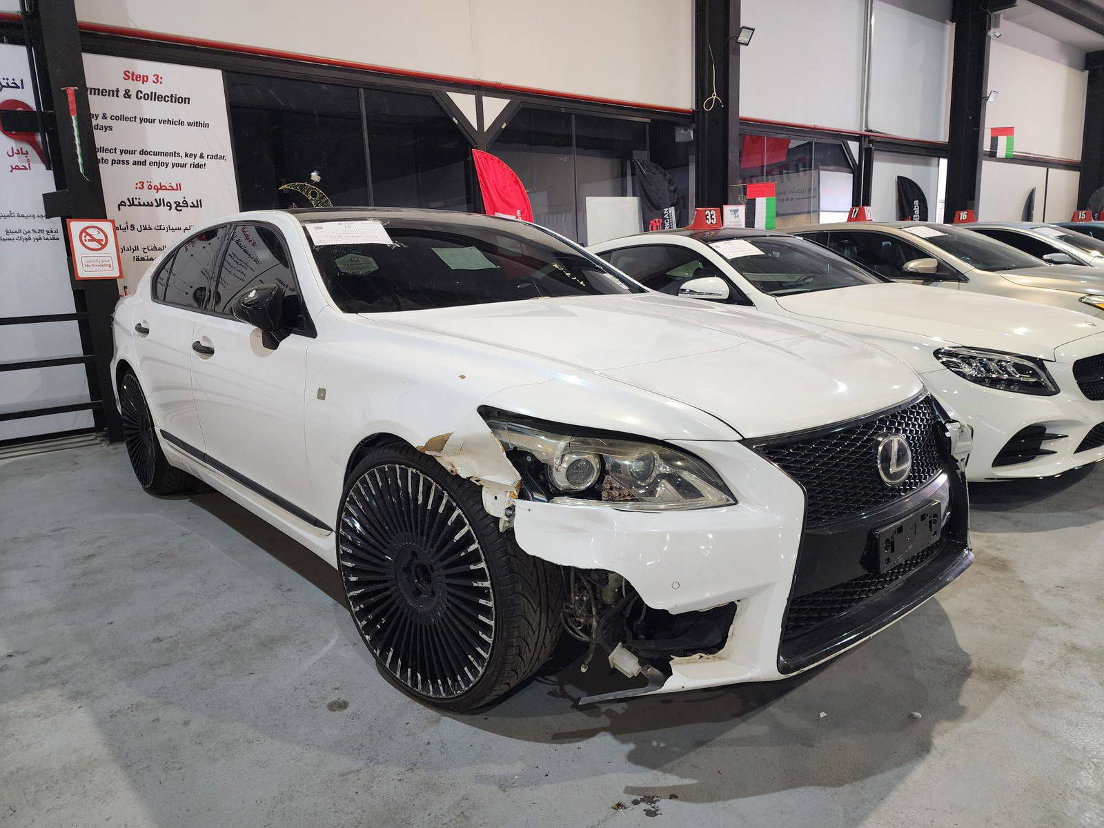 2015 LEXUS LS 460 — 102605 Miles — Lot 40347423 — Souq - Marhaba Auctions Used Cars - Image 6