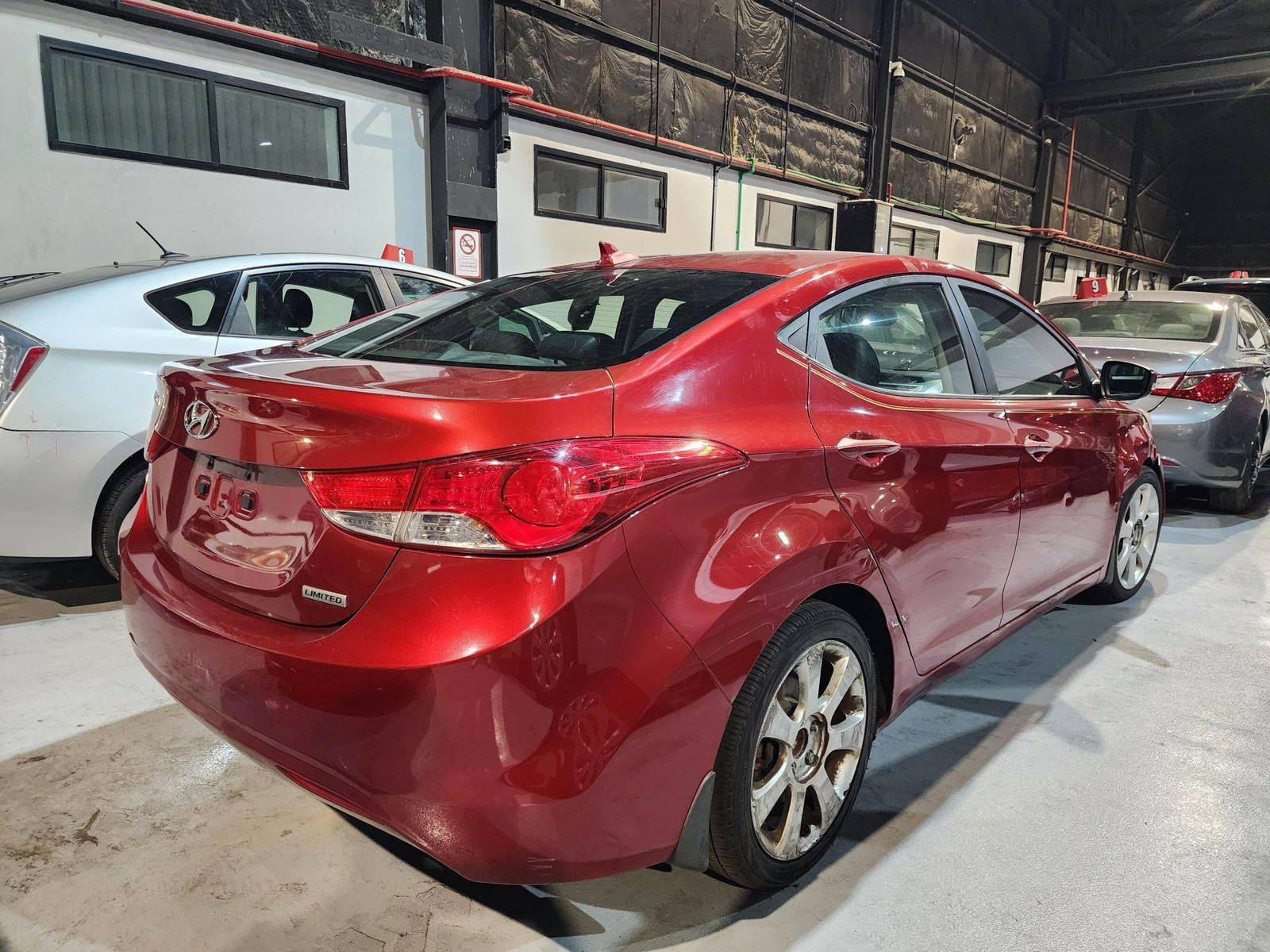 2012 HYUNDAI ELANTRA — 210014 Miles — Lot 21601 — Al Quoz - Marhaba Auctions Used Cars - Image 3