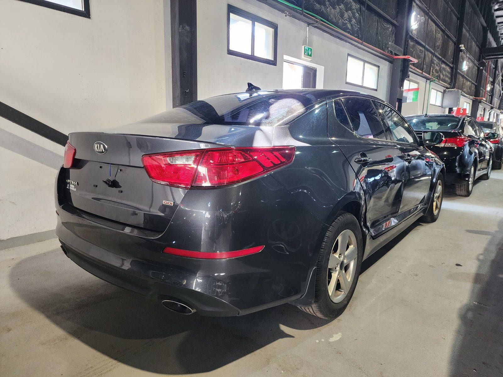 2015 KIA OPTIMA — 236030 KM — Lot 655380 — Al Quoz - Marhaba Auctions Used Cars - Image 6