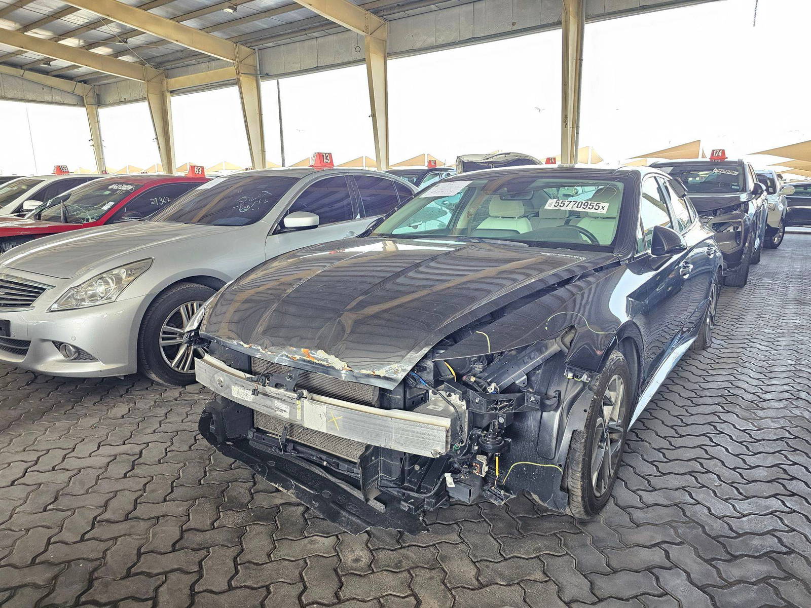 2022 HYUNDAI SONATA — 76191 Miles — Lot NA225694 — Main - Marhaba Auctions Used Cars - Image 5
