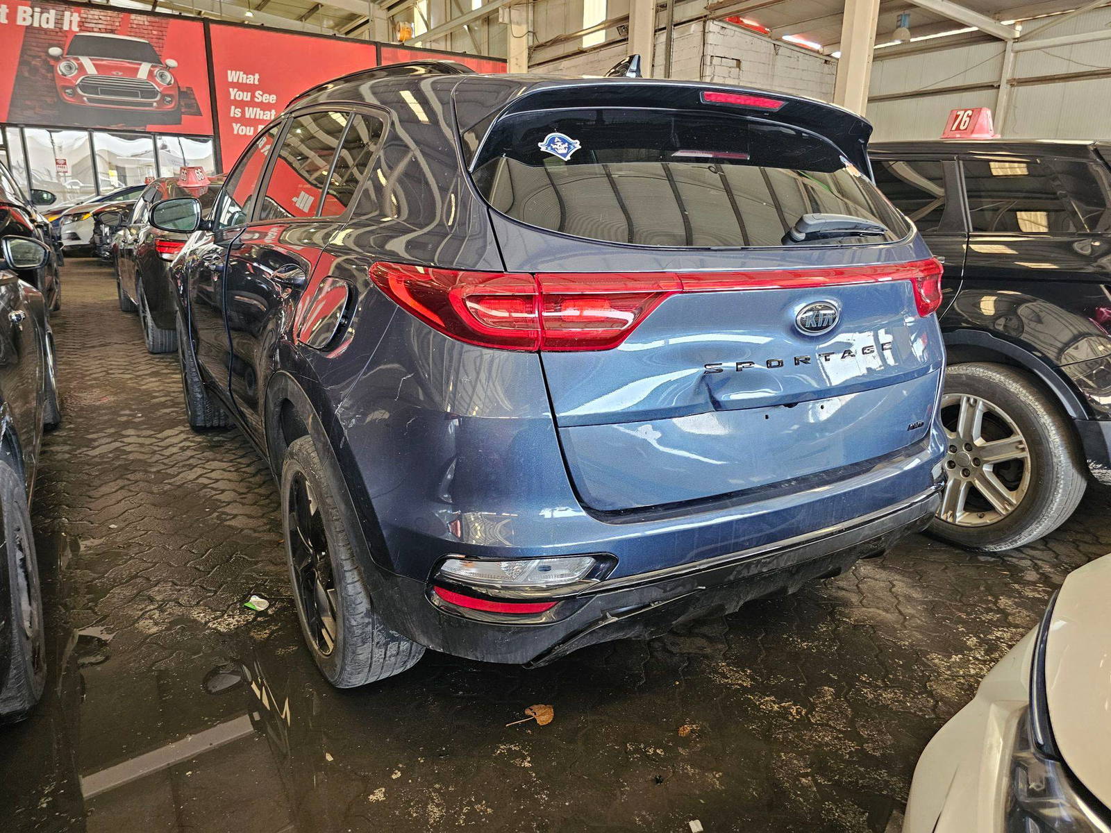2022 KIA SPORTAGE — sold — 72338 Miles — Lot AC9N7007356 — Main - Marhaba Auctions Used Cars - Image 2