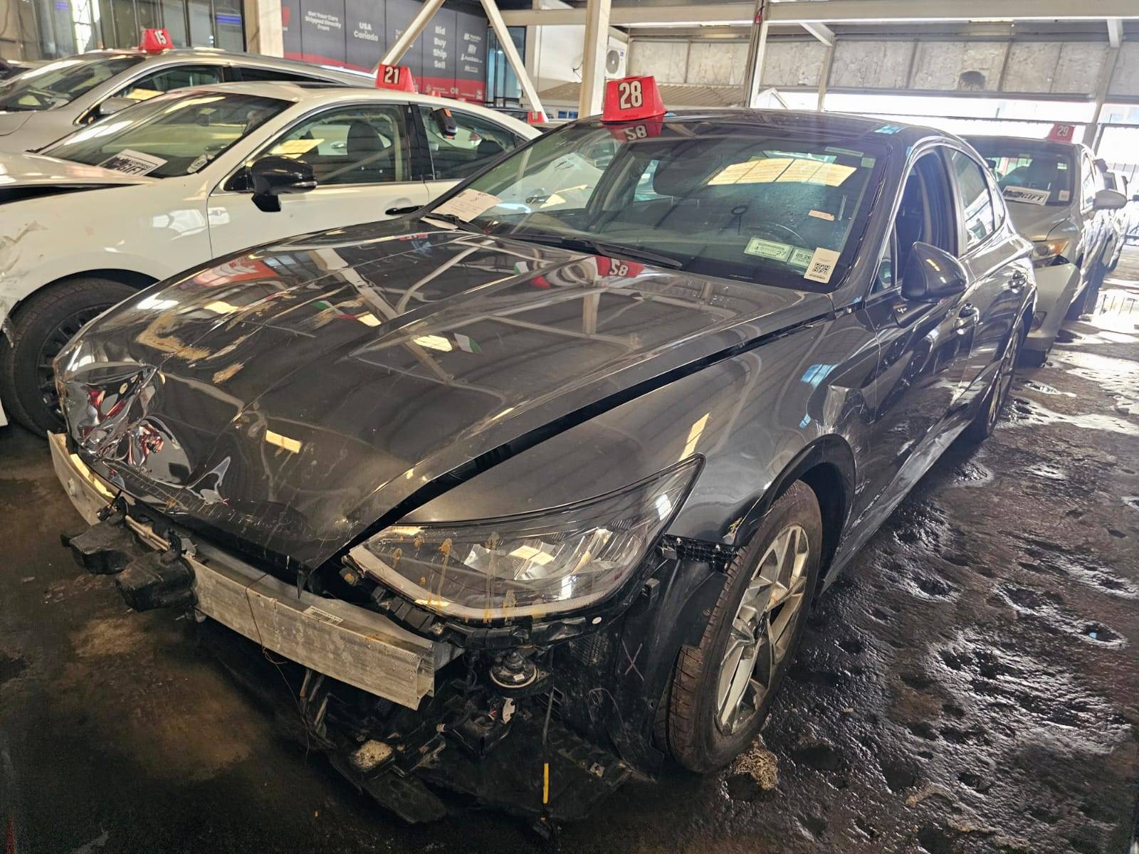 2023 HYUNDAI SONATA — 46141 Miles — Lot A295132 — Main - Marhaba Auctions Used Cars - Image 3