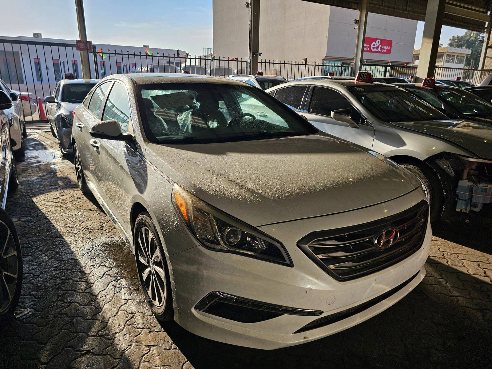 2017 HYUNDAI SONATA SPORT — 161745 Miles — Lot HH570619 — Souq - Marhaba Auctions Used Cars - Image 4