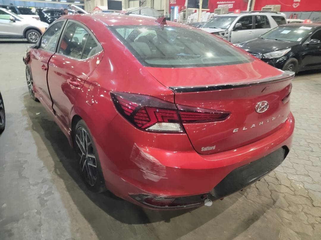 2019 HYUNDAI ELANTRA — 124740 Miles — Lot B9KU813625 — Main - Marhaba Auctions Used Cars - Image 3