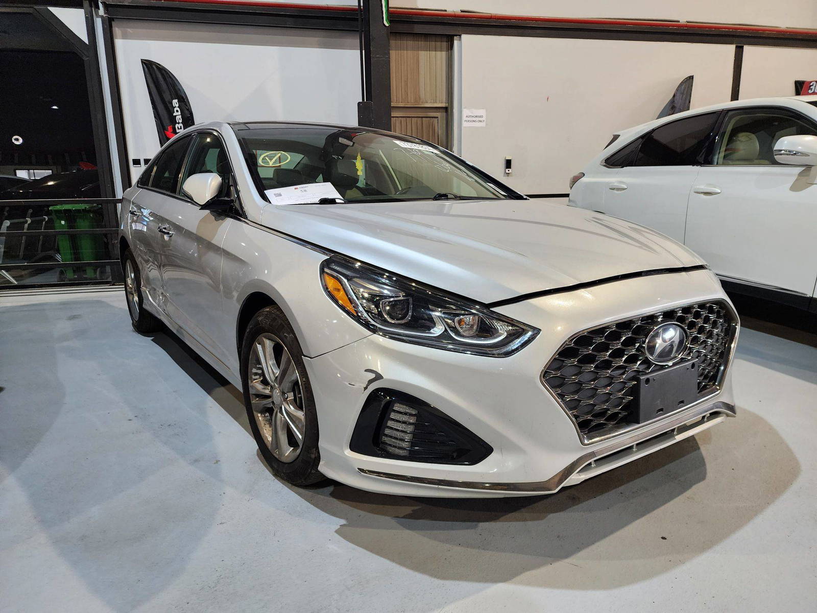 2019 HYUNDAI SONATA — 106827 Miles — Lot 73781834 — Al Quoz - Marhaba Auctions Used Cars - Image 3
