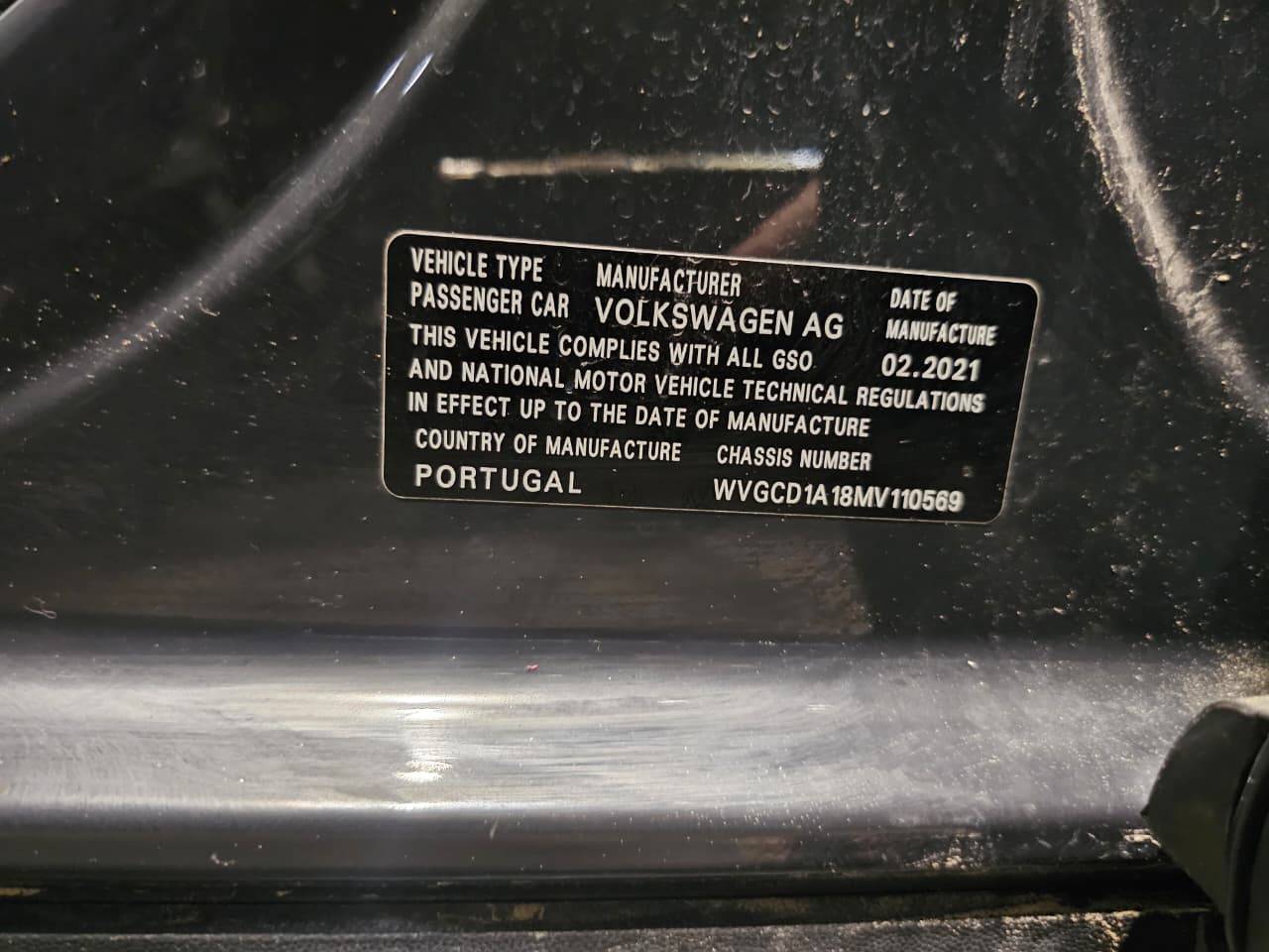 VOLKSWAGEN T-ROC 2021 - Marhaba Auction Used Cars - Image 9