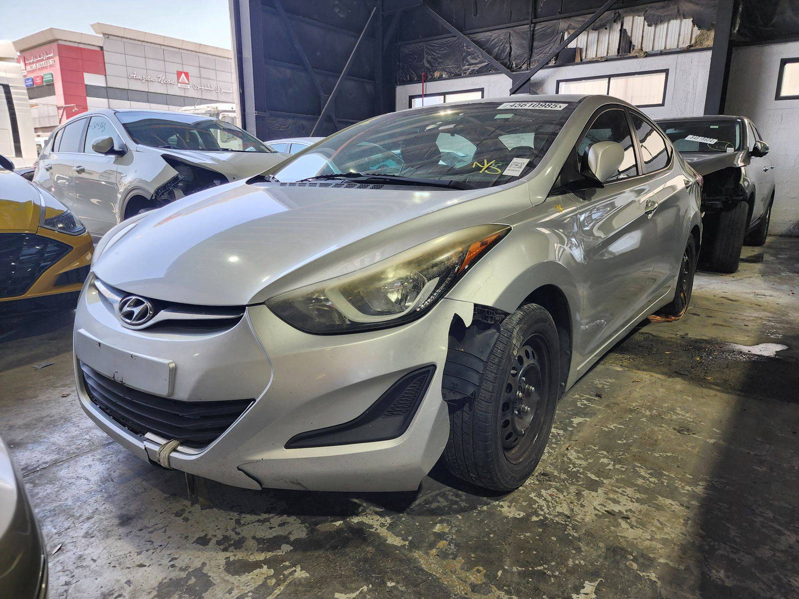 2016 HYUNDAI ELANTRA — 177715 Miles — Lot 741478 — Al Quoz - Marhaba Auctions Used Cars - Image 4