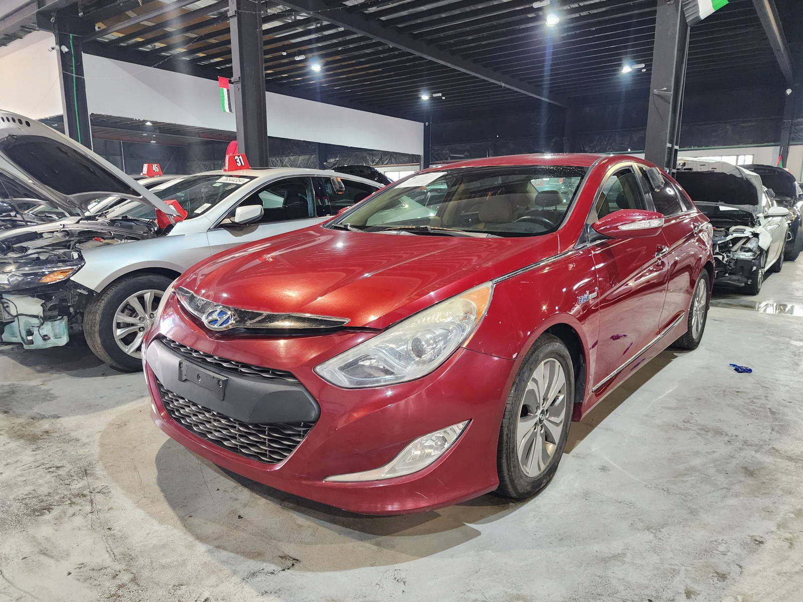 2013 HYUNDAI SONATA — 158349 Miles — Lot 80436 — Al Quoz - Marhaba Auctions Used Cars - Image 4