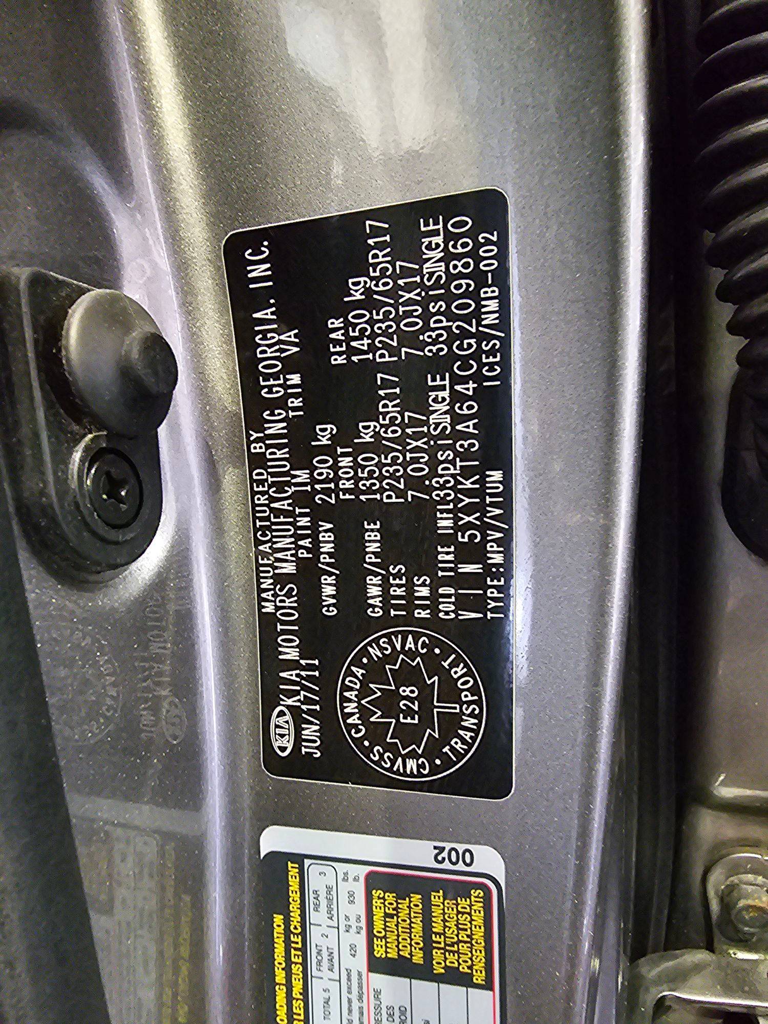 KIA SORENTO 2012 - Marhaba Auction Used Cars - Image 9