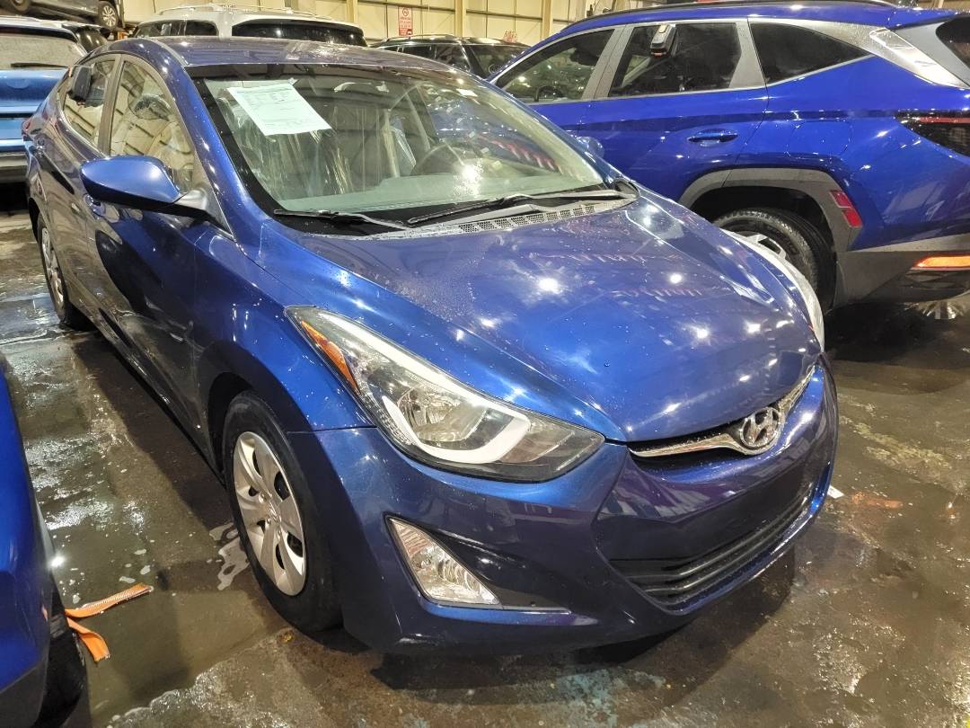 2016 HYUNDAI ELANTRA — 123021 Miles — Lot H730431 — Main - Marhaba Auctions Used Cars - Image 4