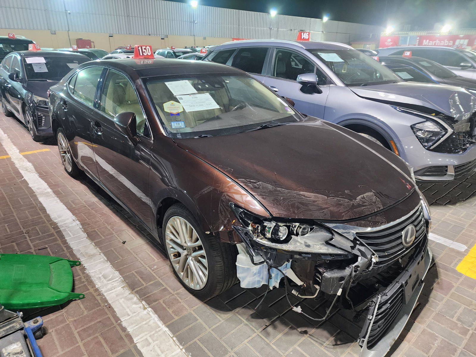 2016 LEXUS ES 350 — 208038 Miles — Lot 98217605 - Marhaba Auctions Used Cars - Image 4