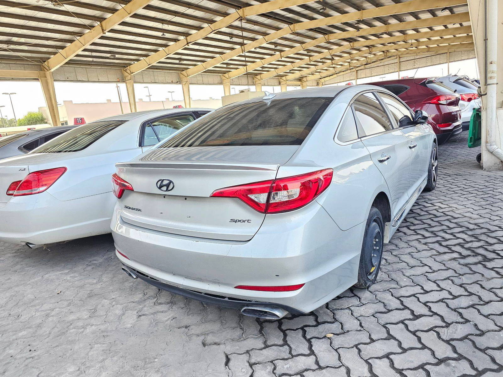 2017 HYUNDAI SONATA SPORT — 170989 Miles — Lot 41679403 — Souq - Marhaba Auctions Used Cars - Image 3