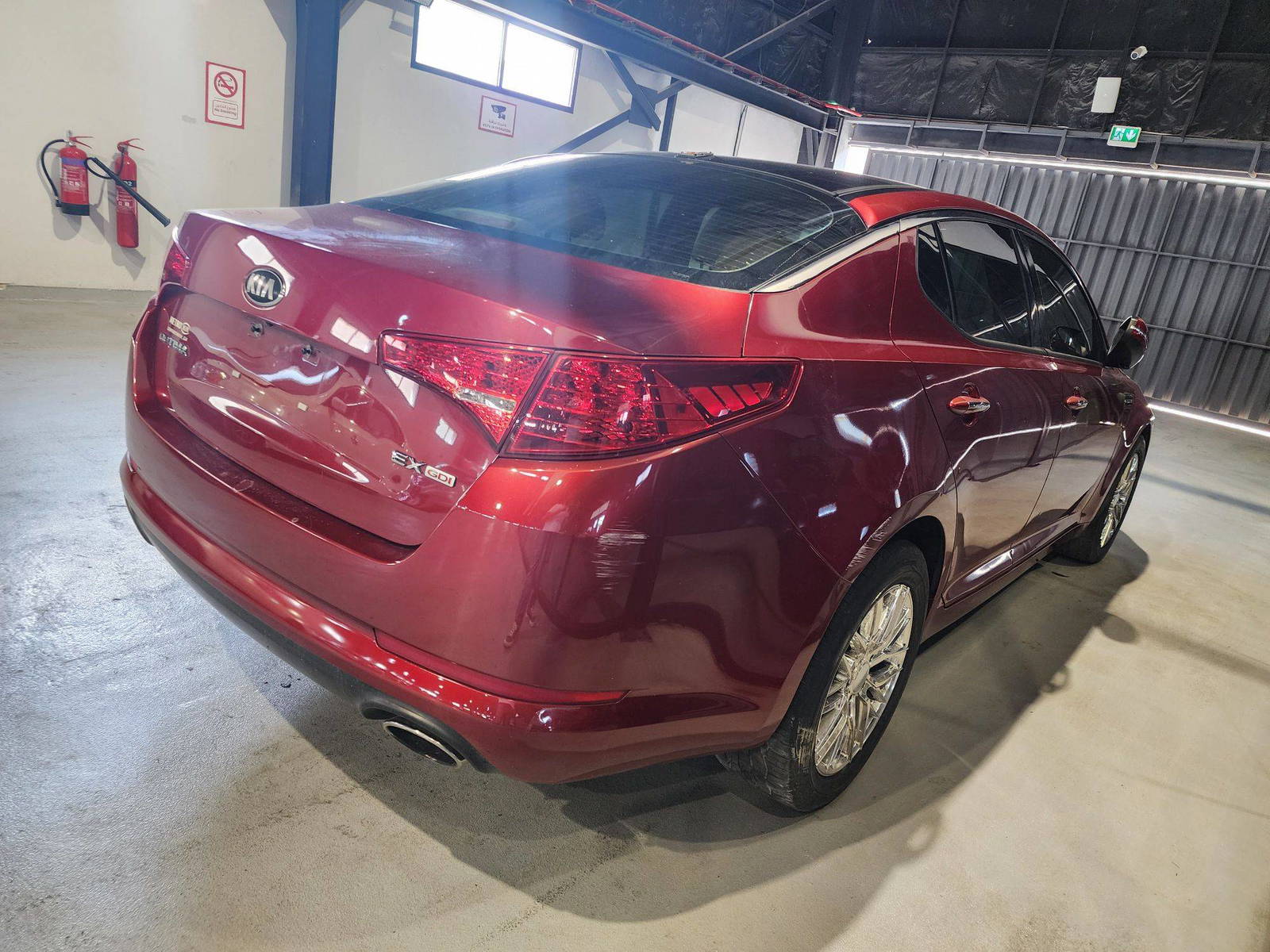2013 KIA OPTIMA — 224192 Miles — Lot 25780 — Al Quoz - Marhaba Auctions Used Cars - Image 6