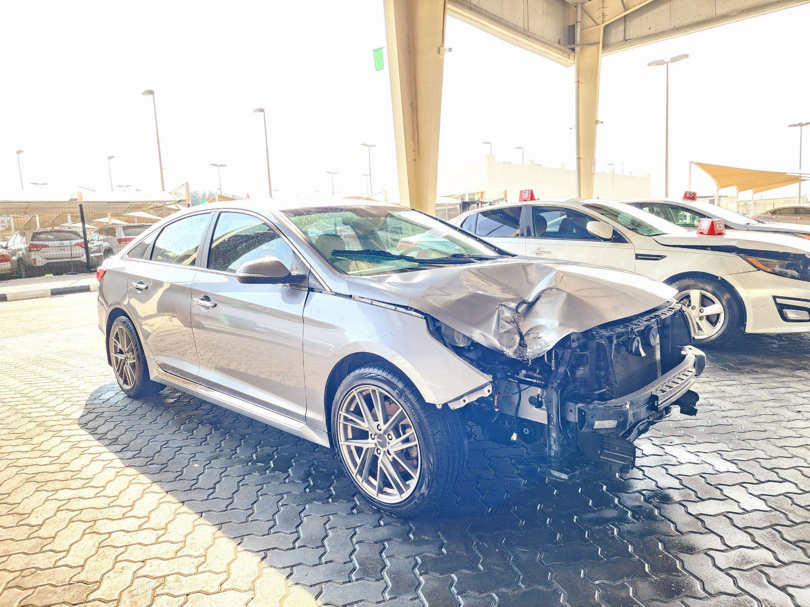 2016 HYUNDAI SONATA — 155072 Miles — Lot AFXGH364365 — Souq - Marhaba Auctions Used Cars - Image 4