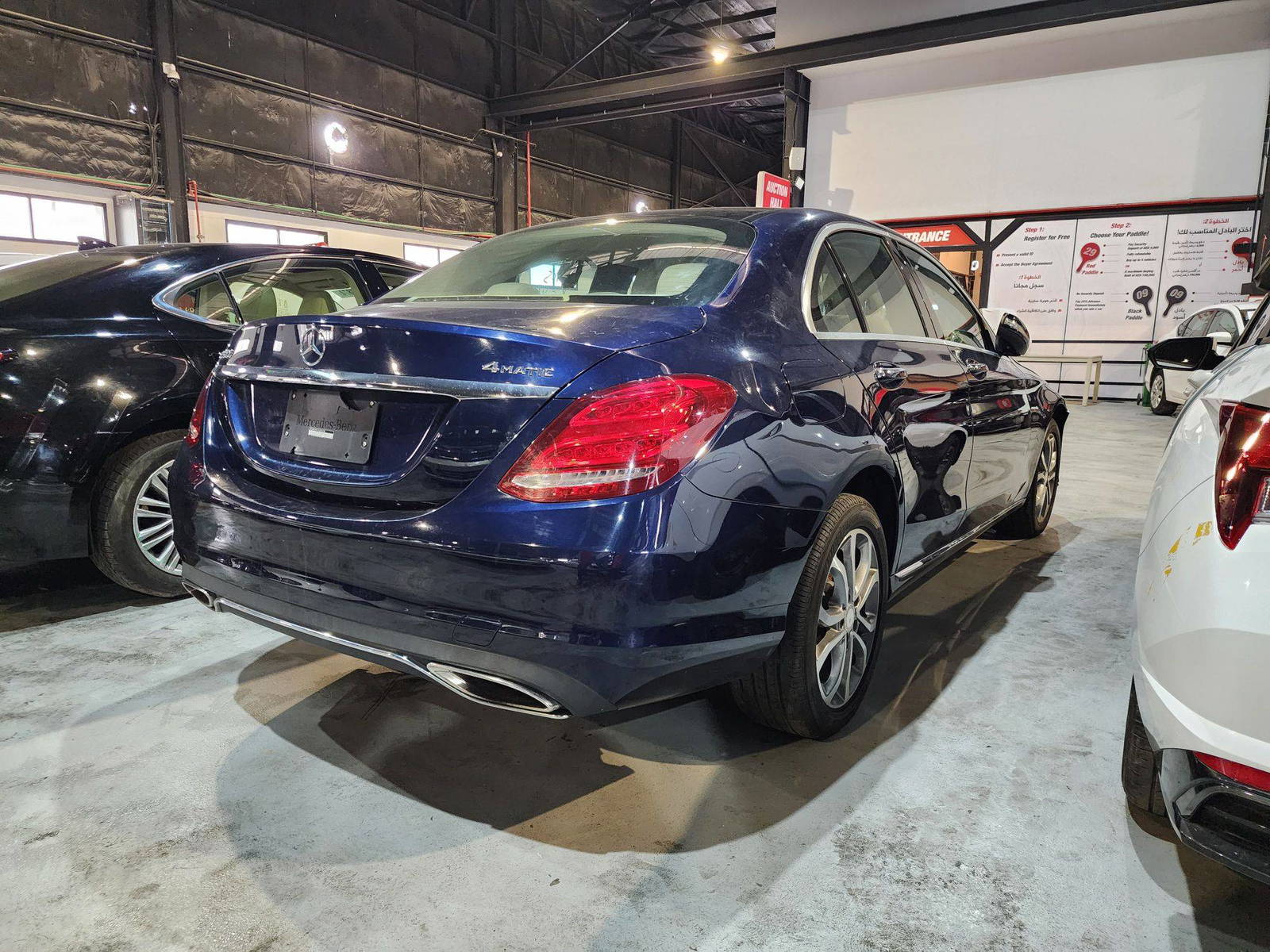 2015 MERCEDES BENZ C300 — 153435 Miles — Lot 29658 — Al Quoz - Marhaba Auctions Used Cars - Image 4