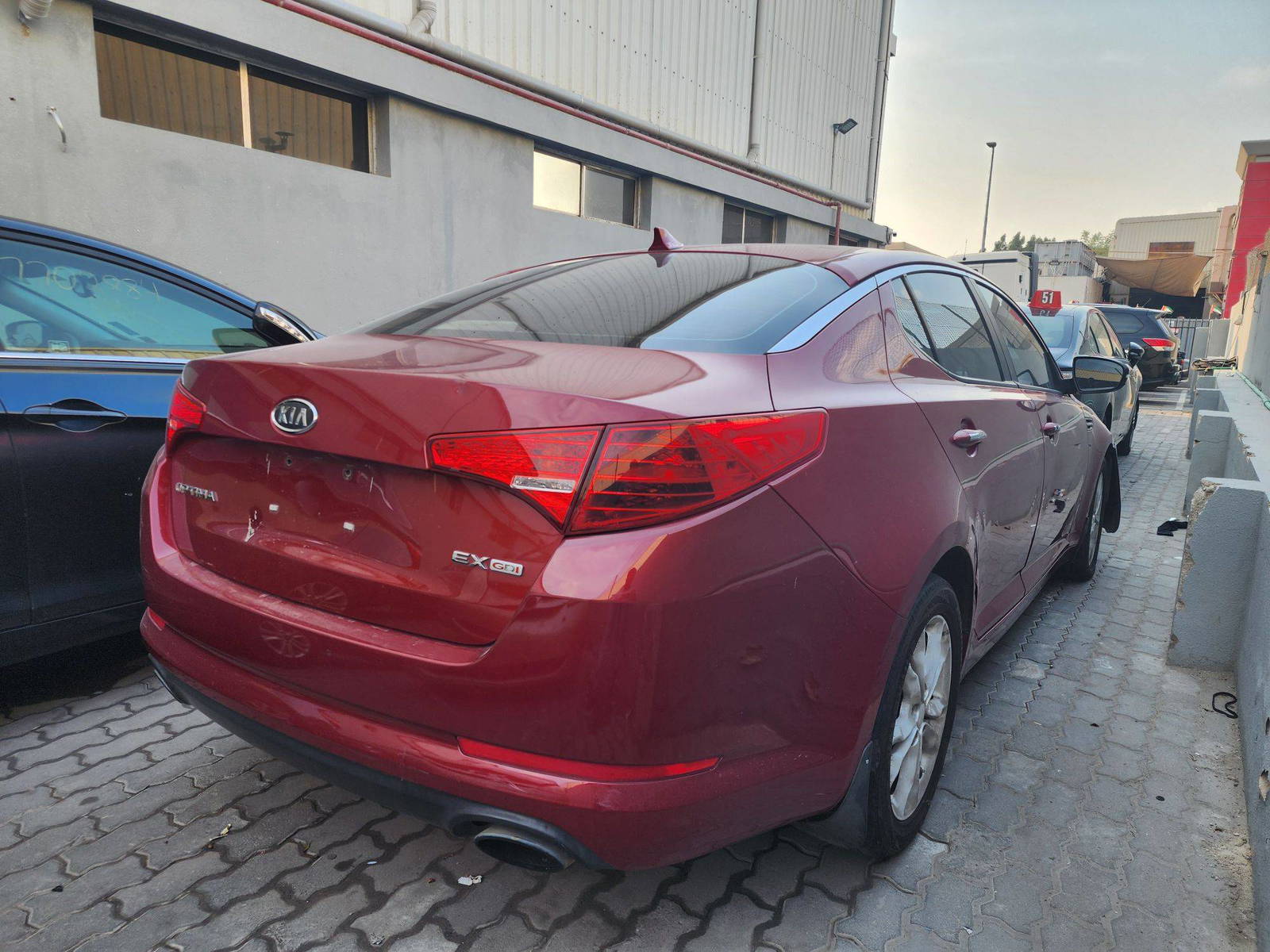 2012 KIA OPTIMA — 246650 Miles — Lot G041988 — Al Quoz - Marhaba Auctions Used Cars - Image 3