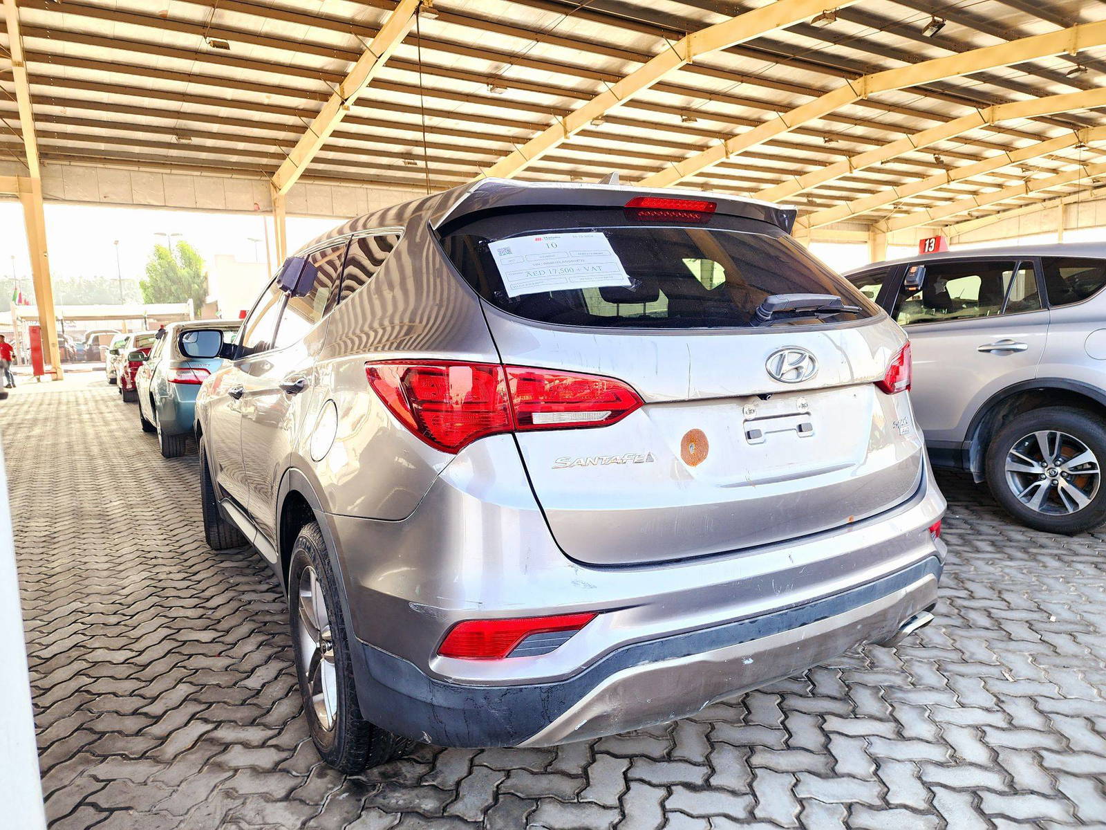 2017 HYUNDAI SANTA FE SPORT — 121729 Miles — Lot 907696 — Souq - Marhaba Auctions Used Cars - Image 3