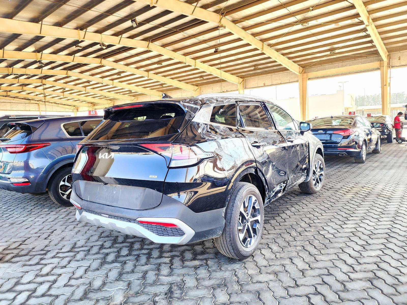 2023 KIA SPORTAGE — 12117 Miles — Lot CAF4PG057567 — Main - Marhaba Auctions Used Cars - Image 4