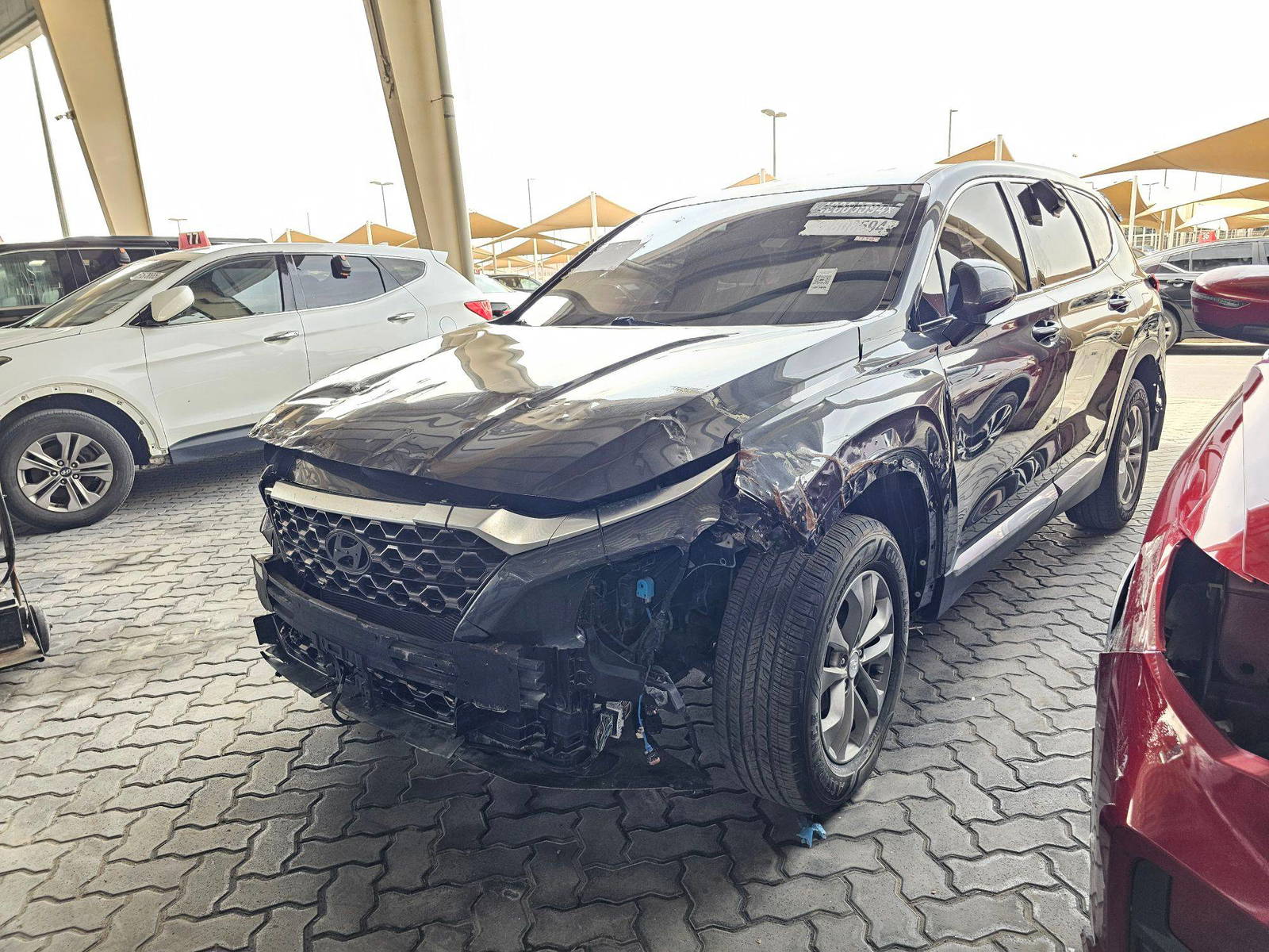 HYUNDAI SANTA FE 2020 - Marhaba Auction Used Cars - Image 4