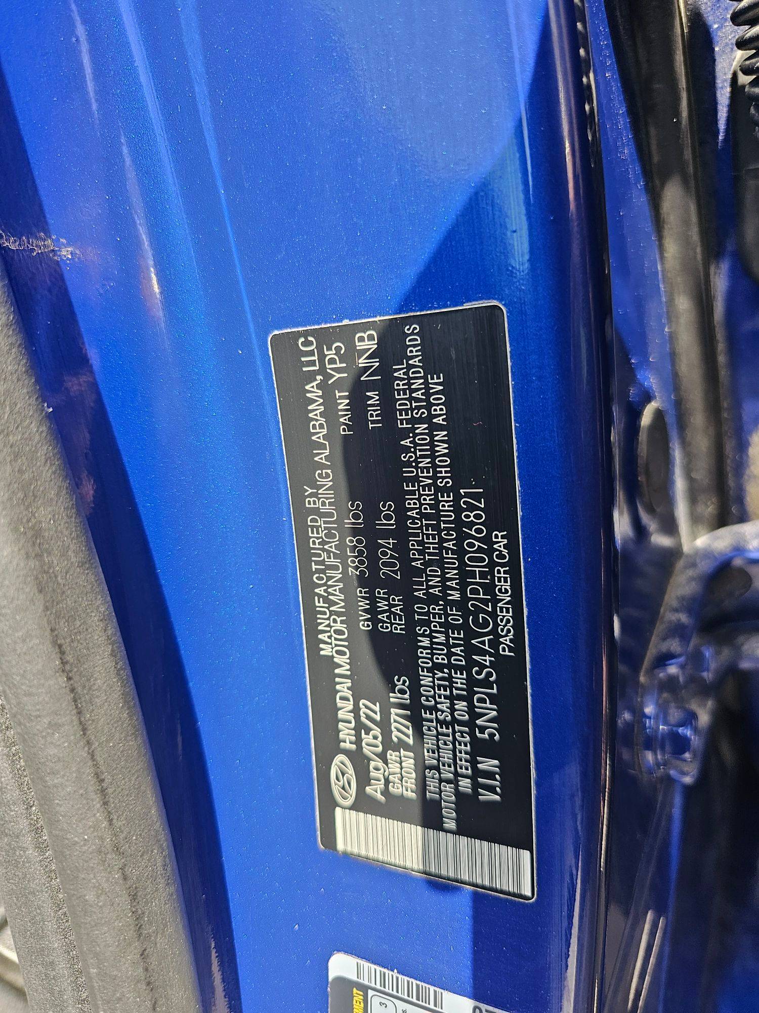 HYUNDAI ELANTRA 2023 - Marhaba Auction Used Cars - Image 9