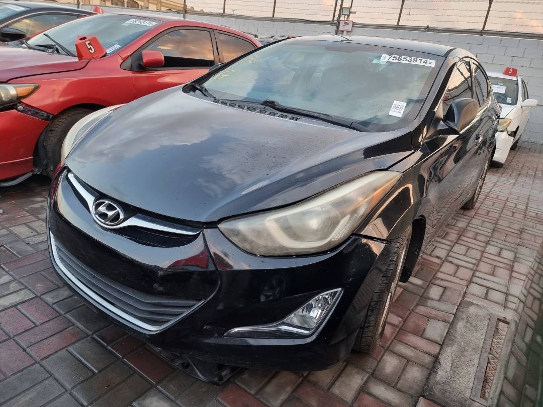 2014 HYUNDAI ELANTRA — 183488 Miles — Lot 124587 — Ind. 12 - Marhaba Auctions Used Cars - Image 3