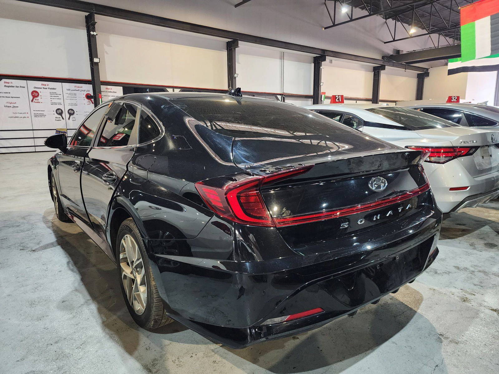2021 HYUNDAI SONATA — 59012 Miles — Lot 56107204 — Al Quoz - Marhaba Auctions Used Cars - Image 4