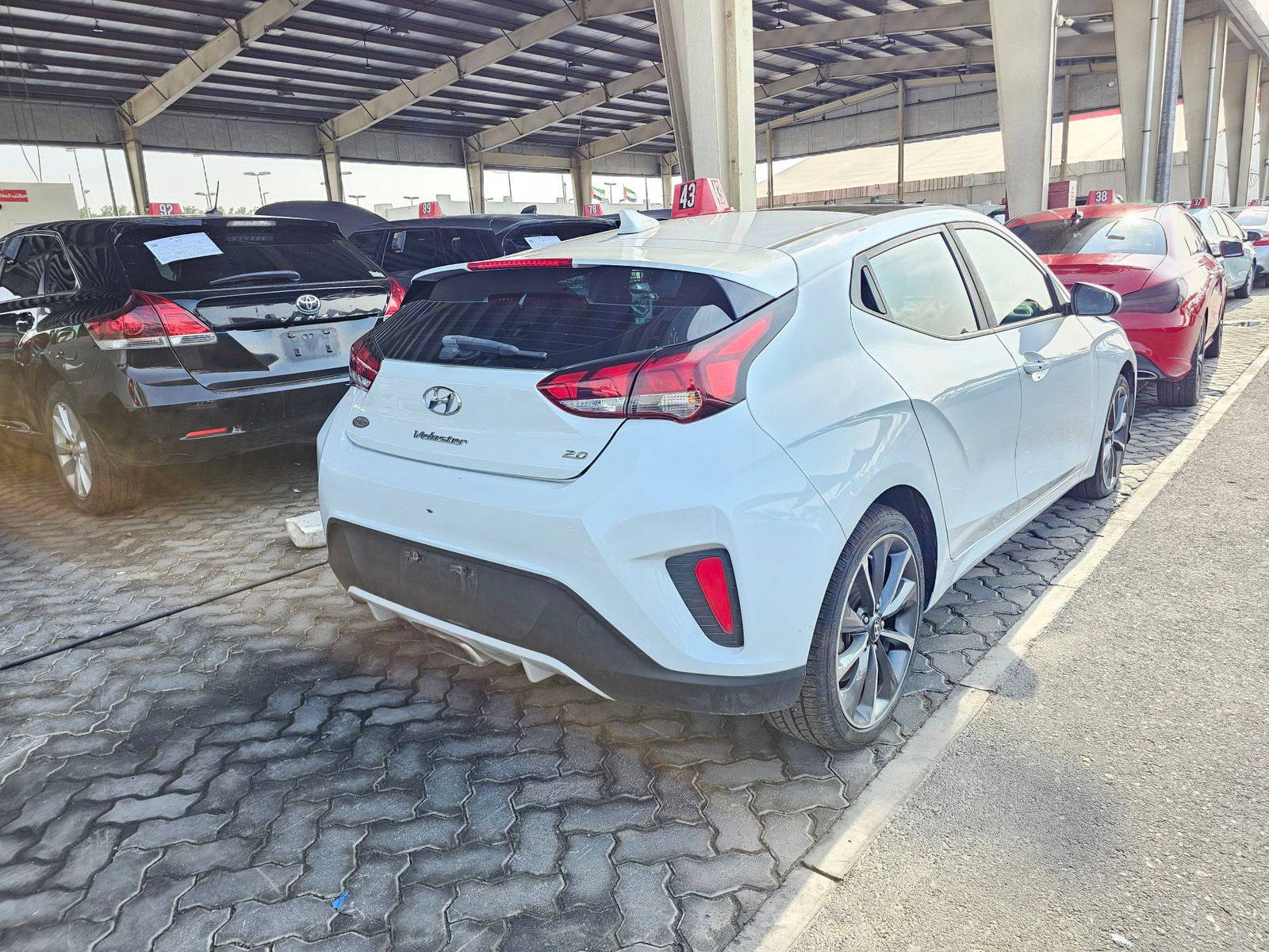 HYUNDAI VELOSTER 2020 - Marhaba Auction Used Cars - Image 3