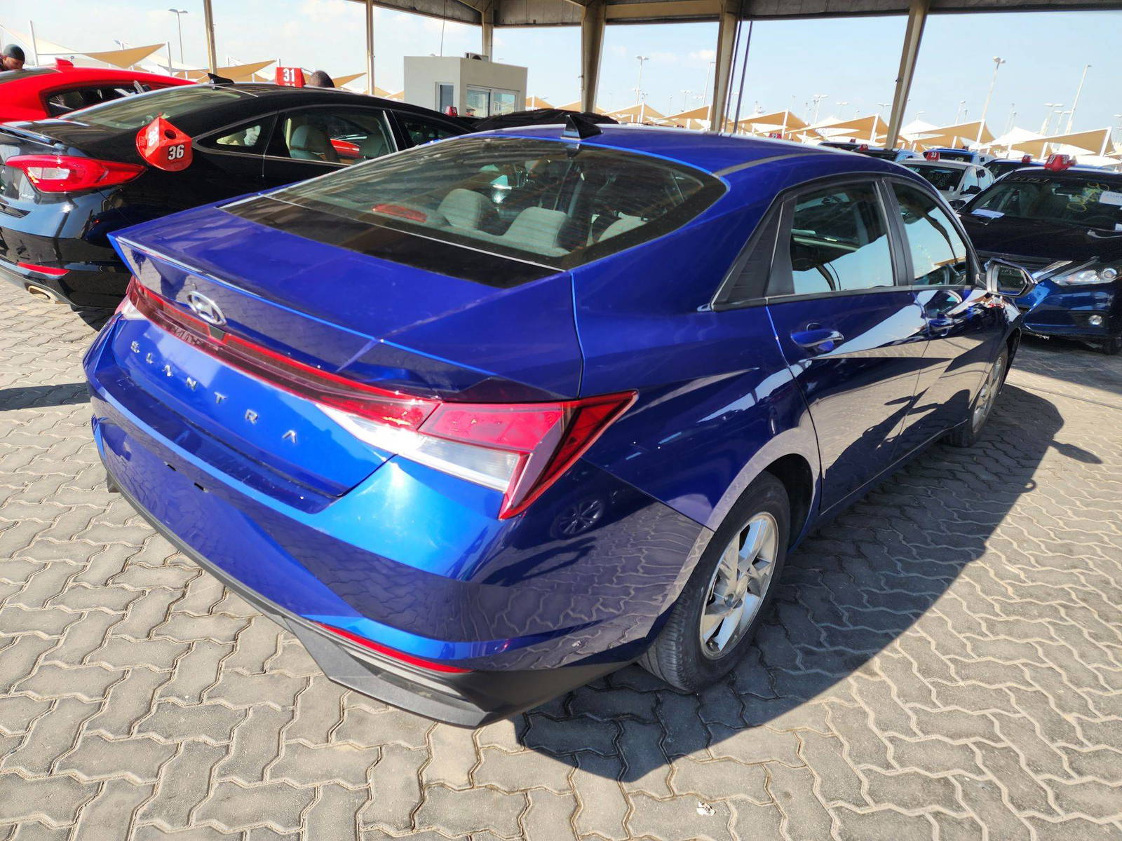 2021 HYUNDAI ELANTRA — 74026 Miles — Lot H046165 - Marhaba Auctions Used Cars - Image 3