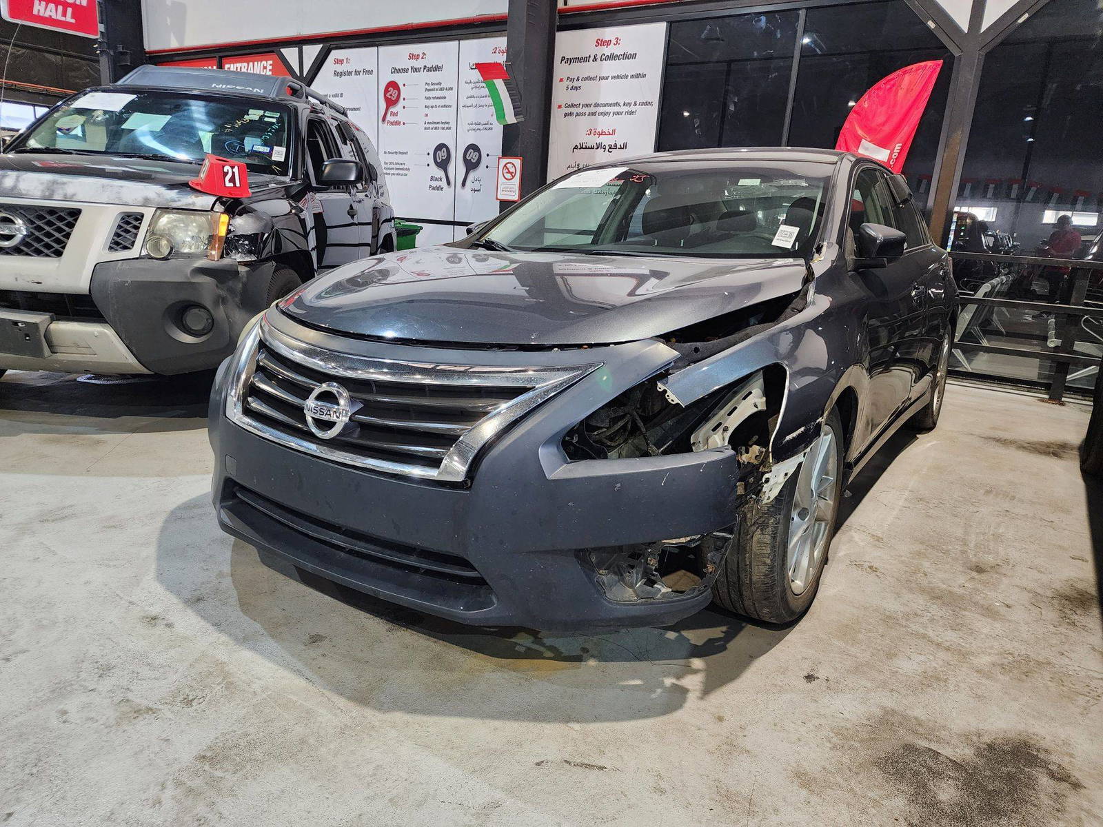 2013 NISSAN ALTIMA — 213697 Miles — Lot 432140 — Al Quoz - Marhaba Auctions Used Cars - Image 4